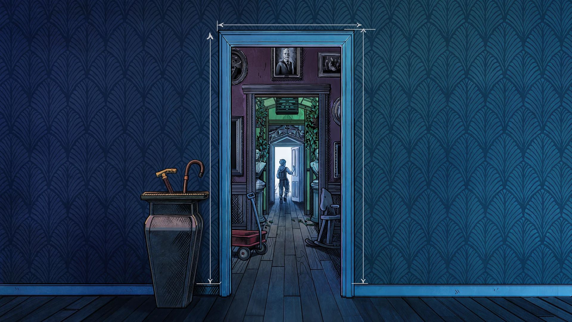 Raw Fury Blue Prince Press Kit, Blue_Prince_KeyArt_NoLogo_3840x2160.png